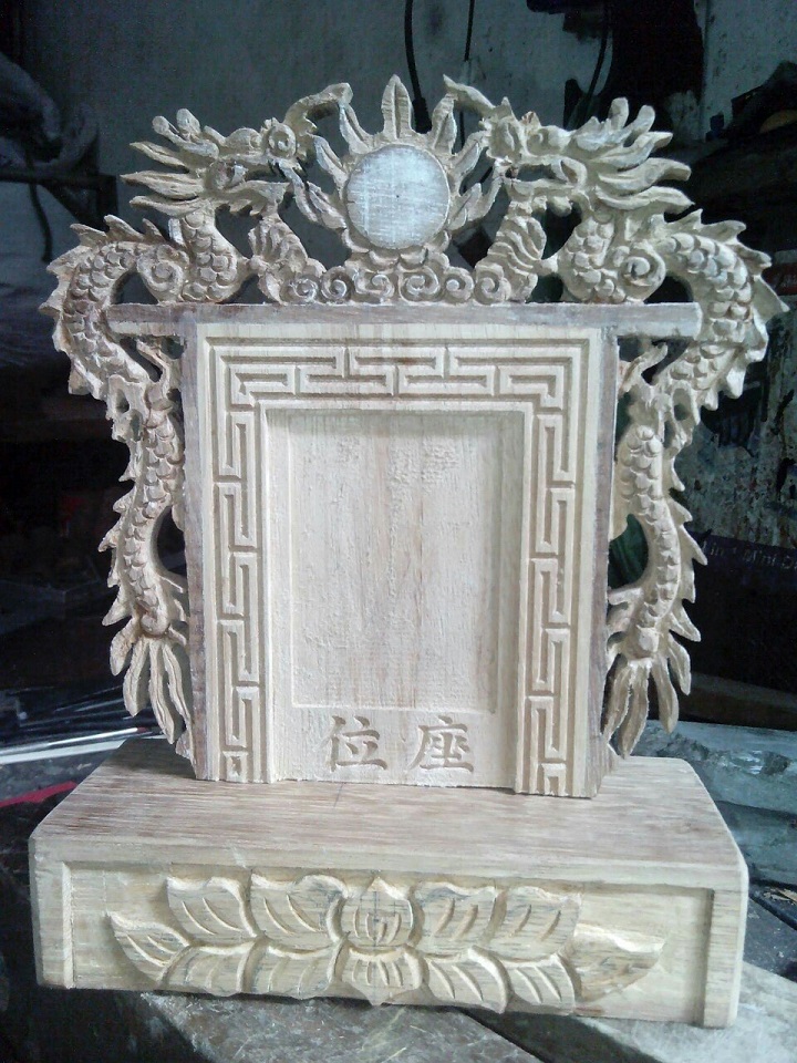 Bài vị gỗ Kim Tín chế tác