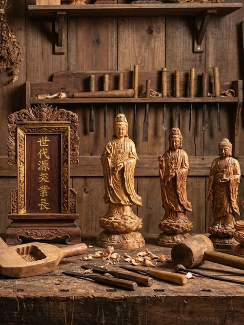 Nghệ nhân mộc mỹ nghệ Chợ Lớn